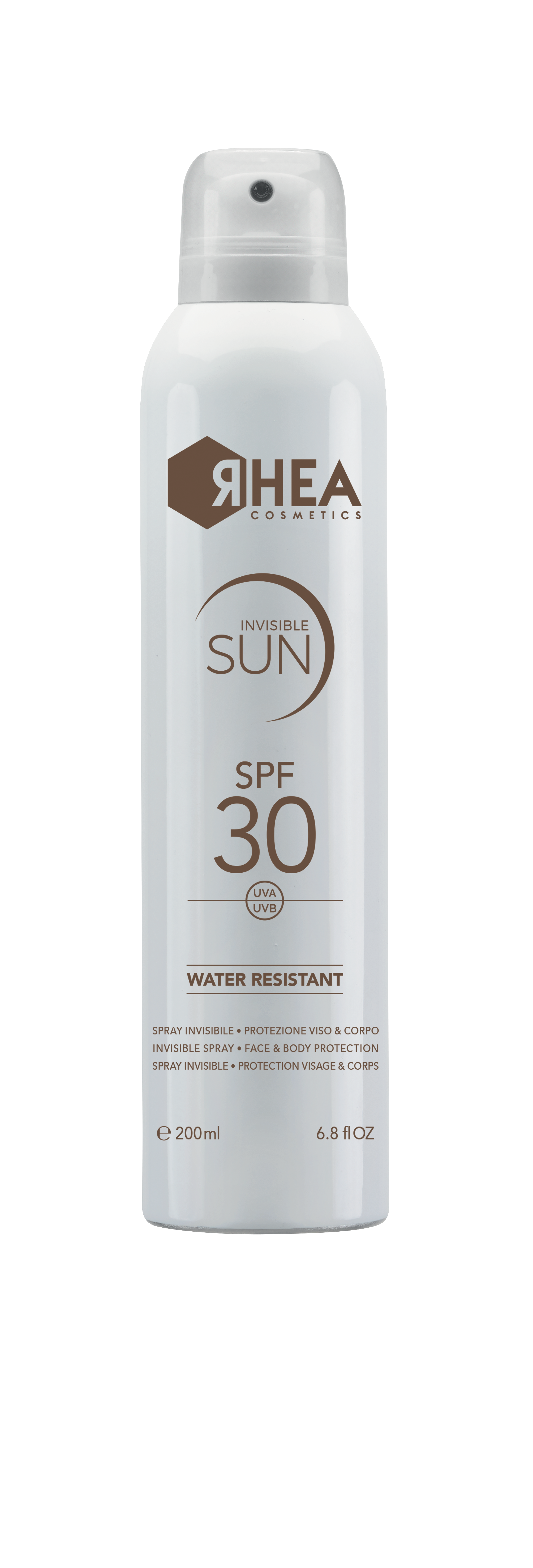 Невидимий сонцезахисний спрей для обличчя та тіла SPF30 RHEA Cosmetics InvisibleSun SPF30